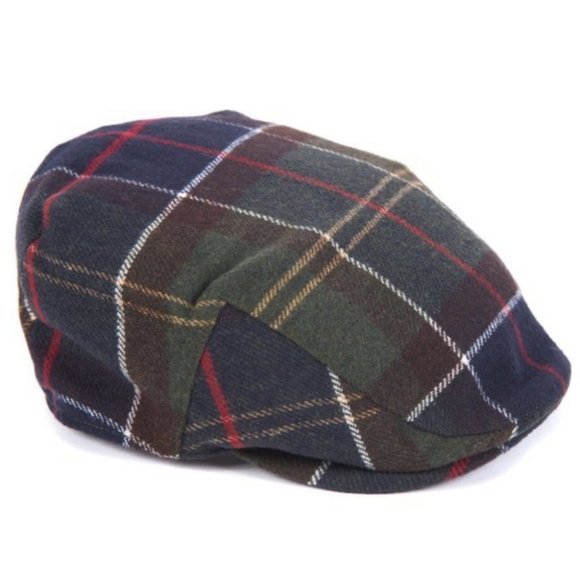 New Barbour Gallingale Tartan Flat Cap Size 7 1/2 - Picture 2 of 7